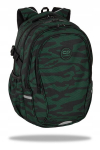 Coolpack kuprinė mokyklinė, daugiafunkcinė, juoda-žalia, 29l