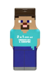 2 viename &scaron;ampūnas ir du&scaron;o gelis Air-Val International Minecraft Steve 400 ml