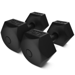 Bituminiai hanteliai pratimams 2 &times; 6 kg &ndash; treniruotėms namuose ir sporto erdvėse