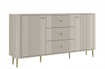 Komoda Vesper, 38x160x85 cm, smėlio spalvos
