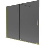 Vonios sienelė Mexen Velar, 180 x 150 cm, Gold/Graphite