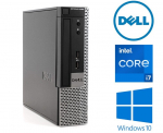 Kompiuteris Stacionarus kompiuteris DELL OPTIPLEX 9020 USFF I7-4770S 128 GB 8 GB Windows 10 pro renew