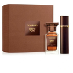 Kvapų rinkinys Tom Ford Private Blend &Eacute;b&egrave;ne Fum&eacute; medienos ir ambros kvapo parfumuotas vanduo 50 ml + 10 ml