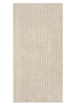 Vonios rank&scaron;luostis Caw&ouml; Luxury Home dviejų atspalvių juostelė 80x150 cm, smėlio spalvos medvilnė