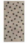 Vonios rank&scaron;luostis CAW&Ouml; We Love Dogs Paws 80x150 cm Medvilnė 500 g/m&sup2;