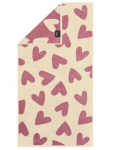 Vonios rank&scaron;luostis CAW&Ouml; Heart Beats 70140 medvilnė 70x140 500 g/m&sup2;
