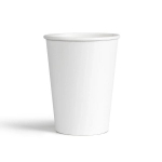 Balti vienkartiniai kavos puodeliai 450ml, 50 vnt.