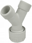 Tycner 3/4'' Y moviama jungtis vandens sistemoms