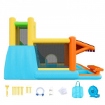 Pripučiamas batutas 4550x3900x2380 mm, vandens čiuožykla, ta&scaron;kymosi baseinas