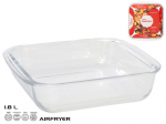 Marinex stiklinė kepimo forma, 25x22x5 cm, 1,8 L