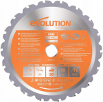Daugiafunkcinis pjovimo diskas Evolution 185 x 20 mm