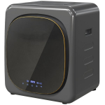 Džiovyklė Mini skalbinių džiovyklė, 6 programos, LED ekranas, 4 kg, 800 W, 60&deg;C, pilka