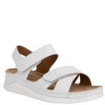 GRUNER SCHUHE Basutės moterims, Balta, Sandals