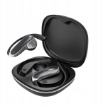 Dudao U17Z Bluetooth 5.3 OWS ausinės su ausų kabliukais &ndash; juodos