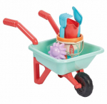 Paplūdimio žaislų rinkinys Ecoiffier Wheelbarrow, įvairių spalvų, 50x28x26 cm