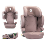 Sulankstoma automobilinė kėdutė GrowGo i-Size ISOFIX 100&ndash;150 cm rožinė