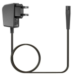 12V įkroviklis suderinamas su Braun serijos 1/3/5/6/7/8/9 skustuvais ir depiliatoriais serijos 5/7/9 - Juodas 1,5m tinklo įkroviklis Phonillico&reg;