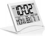 Kelioninis skaitmeninis žadintuvas su temperatūra kalendoriumi 1 vnt