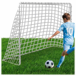Futbolo vartai, skirti futbolui, ne&scaron;iojami, treniruočių, 183 x 122 x 61 cm, NS-485