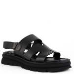 SERGIO MORETTI Basutės moterims, Juoda, Sandals