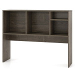 Stalo lentyna su 4 skyreliais, 94x25x73 cm, pilka, Stalo lentyna su 4 skyreliais, 94x25x73 cm, pilka