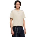 Vyri&scaron;kas mar&scaron;kinėlis Puma Tape Tee smėlio spalvos 691693 87, L