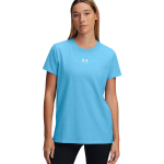 Moteri&scaron;kas mar&scaron;kinėlis Under Armour Rival Core SS, &scaron;viesiai mėlynas, 1383648 453