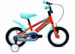 Vaiki&scaron;kas dviratis Capriolo Rocker, 12", oranžinis/mėlynas