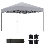 Pop-up paviljonas, 3x3 m, UV50+, reguliuojamas auk&scaron;tis, 1 vnt