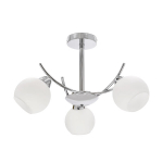 Candellux lubinis &scaron;viestuvas Amos, sidabras/baltas
