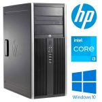 Kompiuteris HP 8200 TW i3-2100 8GB 256GB SSD + 500GB HDD DVD W10P Renew