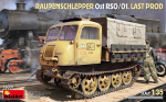 Klijuojamas Modelis MiniArt 53007 Raupenschlepper Ost RSO/01. Last Prod 1/35