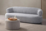 Trivietė sofa Roma, pilka