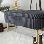 Pufas Oslo Linen, Toskanos antracito spalvos