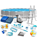 Karkasinis sodo baseinas 610 x 132 cm 21 viename Intex 26756