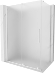 Mexen Velar stumdomasis du&scaron;o kabinas 140 x 85 cm, matinė, balta - 871-140-085-31-20