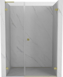 Mexen Lunar-B L du&scaron;o durys varstomos de&scaron;inės 110 cm, skaidrios, auksinės &scaron;lifuotos - 832SL-110-050-55-00-P