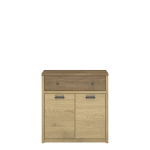 Komoda Mebelbos Denzel 2d1s, 86x36,5x90,3 cm, ruda