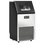 Ledo generatorius 45 kg/24h nerūdijančio plieno su LCD ekranu