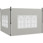 Paviljono sienelės, 2 vnt., baltos 3x3, 3x6
