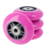 Ratukai riedučiams Nils Extreme, PU 76x24 82A + ABEC-7