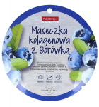 Lak&scaron;tinė kolageno veido kaukė su mėlynių ekstraktu Purederm Blueberry Collagen 18 g