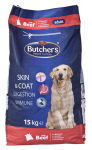 Sausas maistas &scaron;unims Butcher&rsquo;s, su jautiena, 15 kg