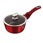 Berlinger Haus Metallic Line puodas su dangčiu Burgundy Edition, 1,2 l