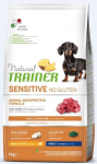 Natural Trainer Sensitive No Gluten mažų ir itin mažų veislių &scaron;unims su ėriena 7kg