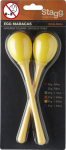 Plastikiniai marakasai Stagg EGG-MA L/YW