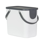 Rotho &scaron;iuk&scaron;lių dėžė rū&scaron;iavimui Albula, 25 l, balta