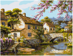 Pie&scaron;imo rinkinys Sodyba prie upės 40x50