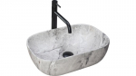 Pastatomas praustuvas REA LIVIA STONE 46,5x33,5x13,5