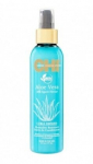 Nenuplaunamas plaukų kondicionierius garbanotiems plaukams Farouk CHI Aloe Vera Humidity Resistant Leave-In, 177 ml